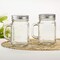 Kate Aspen 12 oz. Mason Jar Mugs With Handles & Solid Lid | Kitchen Drinking Glass Cups | DIY Baby Shower Favors, Candy Jars, Rustic Wedding Decor and Party Favors